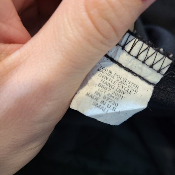 Vintage Y2K Charlotte Russe Dark Romantic Asymmetrical Halter Dress Sz Small - Picture 7 of 7